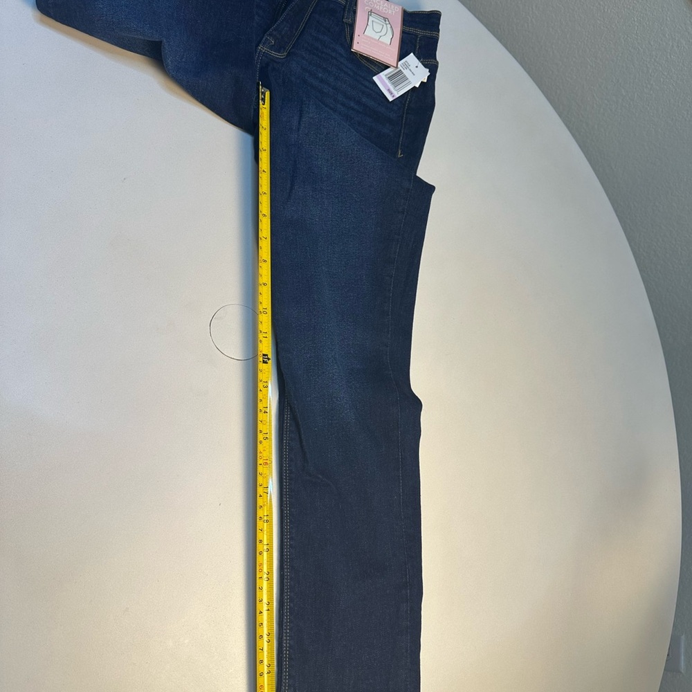 Curve Appeal Women's Skinny Jeans - Indigo - Picture 5 of 10